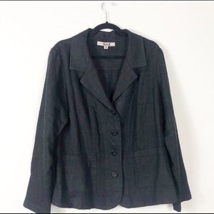 FLAX linen blazer